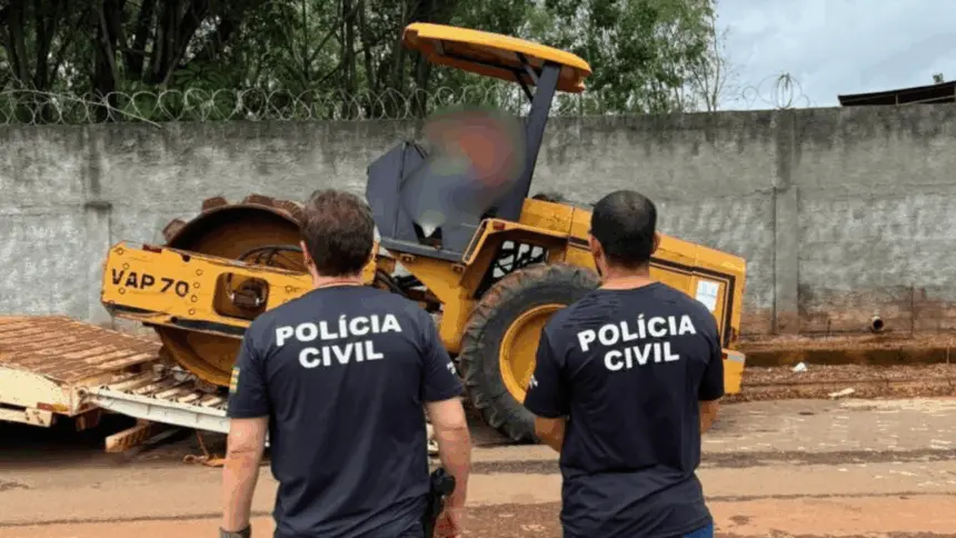 PCGO cumpre mandado e apreende maquinário em Aparecida de Goiânia – Policia Civil do Estado de Goiás