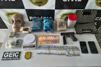 PCGO e PMGO prendem em flagrante dupla por tráfico de droga em São Luís de Montes Belos – Policia Civil do Estado de Goiás