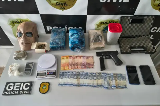 PCGO e PMGO prendem em flagrante dupla por tráfico de droga em São Luís de Montes Belos – Policia Civil do Estado de Goiás