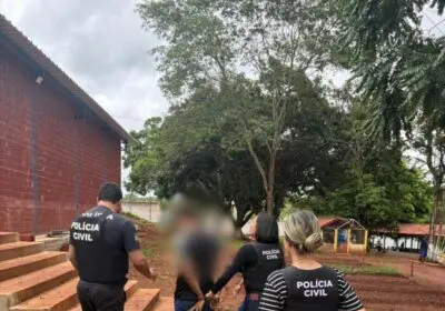 PCGO cumpre mandado de prisão preventiva, em Goiânia, contra investigado por crimes de violência doméstica e patrimoniais