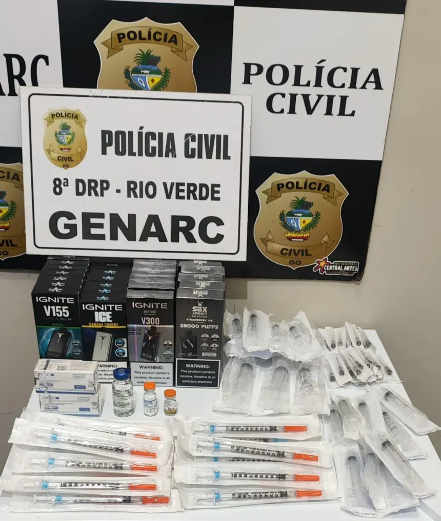 PCGO prende mulher por venda irregular de medicamentos para emagrecimento – Policia Civil do Estado de Goiás PCGO prende mulher por venda irregular de medicamentos para emagrecimento – Policia Civil do Estado de Goiás