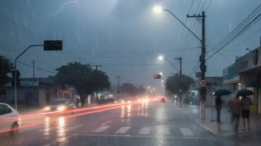 INMET emite alerta de chuvas intensas para Goianésia e região INMET emite alerta de chuvas intensas para Goianésia e região