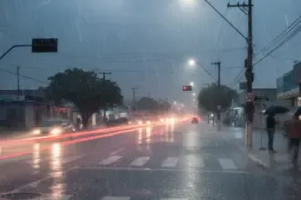 INMET emite alerta para chuvas intensas em Goianésia e região