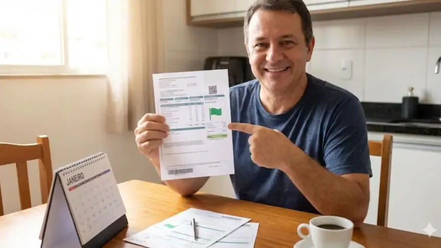 Conta de luz terá bandeira verde em janeiro de 2026, confirma Aneel