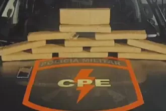 CPE Goianésia apreende 12 kg de maconha e prende suspeito por tráfico