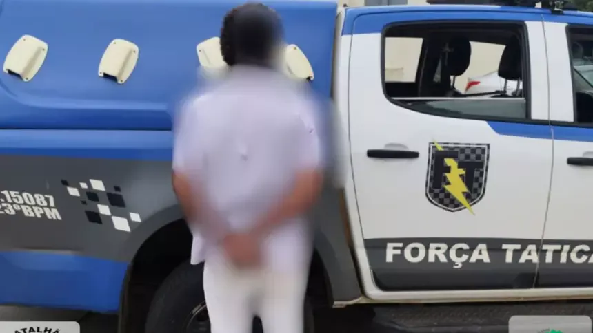Foragido da Justiça por lesão corporal é recapturado em Goianésia pela Força Tática