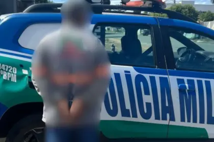 Homem usa faca para ameaçar esposa após agredi-la com socos e acaba preso no oeste de Goianésia