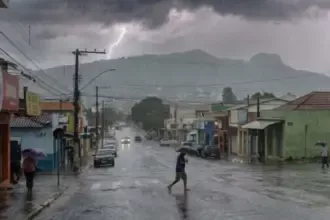 INMET emite alerta de chuvas intensas para a região de Goianésia nas próximas horas