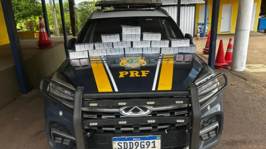 PRF apreende cerca 13 mil comprimidos de anfetaminas na BR-153 PRF apreende cerca 13 mil comprimidos de anfetaminas na BR-153