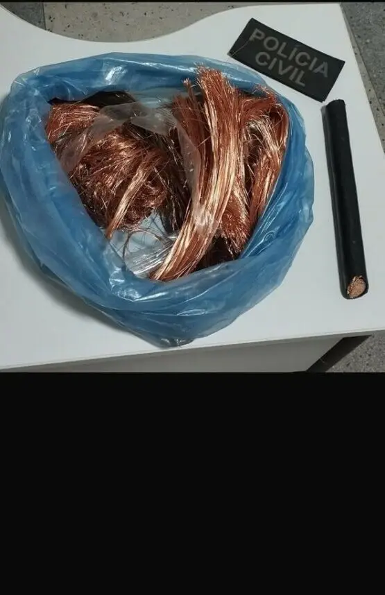 PCGO prende comerciante suspeito de adquirir cabos elétricos alvo de receptação, em Senador Canedo – Policia Civil do Estado de Goiás