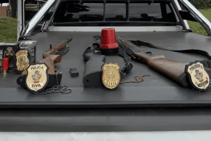 PCGO apreende armas e munições em Cristalina durante investigação de violência doméstica – Policia Civil do Estado de Goiás