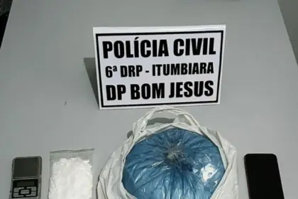 PCGO prende homem por tráfico de drogas em Bom Jesus de Goiás