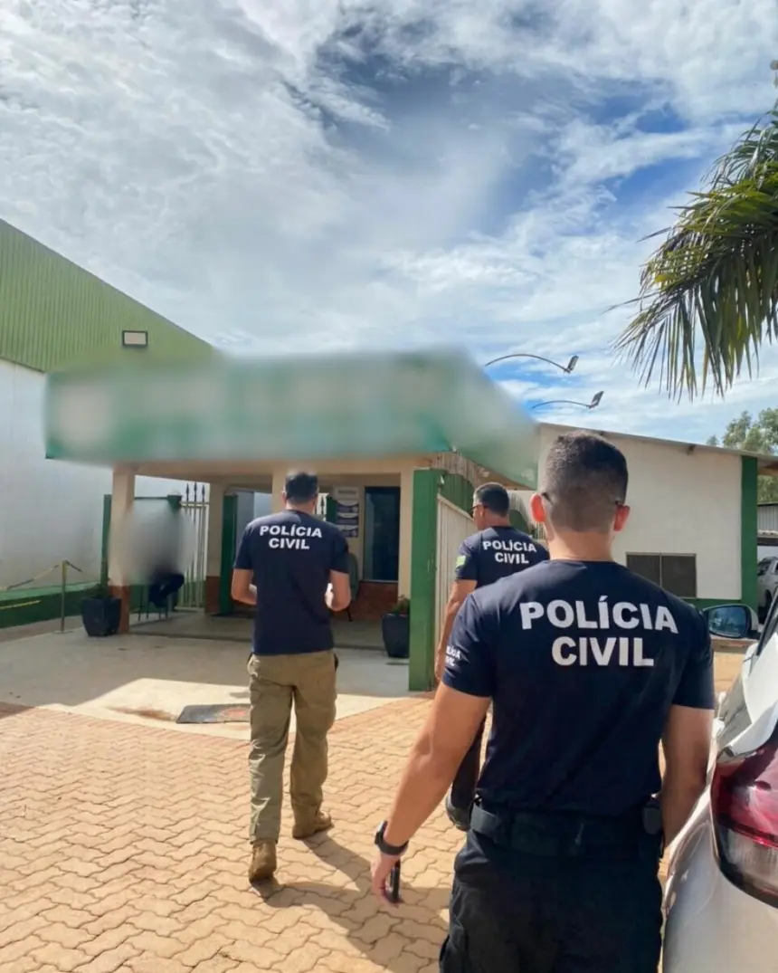 Polícia Civil cumpre ordem judicial de interdição de frigorífico de Inhumas por poluição ambiental – Policia Civil do Estado de Goiás
