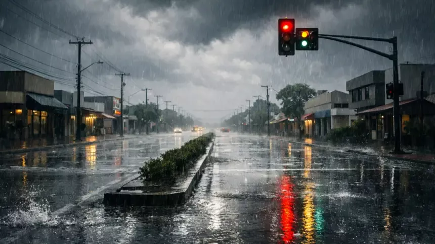 Alerta de chuvas intensas nas próximas horas vale para Goianésia