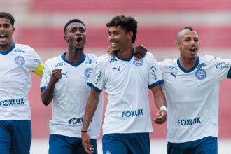 Bahia goleia Inter de Limeira na estreia da Copa SP de futebol júnior