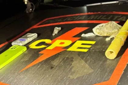 CPE prende suspeito por tráfico de drogas e apreende skunk em Goianésia