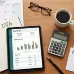 Dicas de orçamento para alcançar o controle financeiro no início de 2026