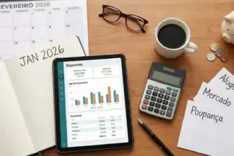 Dicas de orçamento para alcançar o controle financeiro no início de 2026