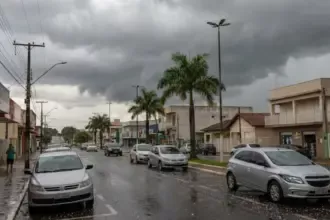 INMET emite alerta para tempestade com granizo na região de Goianésia