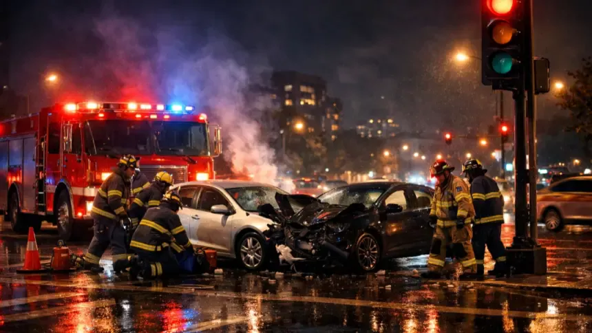 Corpo de Bombeiros registra 11 ocorrências em 48 horas; acidentes de trânsito chamam atenção Corpo de Bombeiros registra 11 ocorrências em 48 horas; acidentes de trânsito chamam atenção