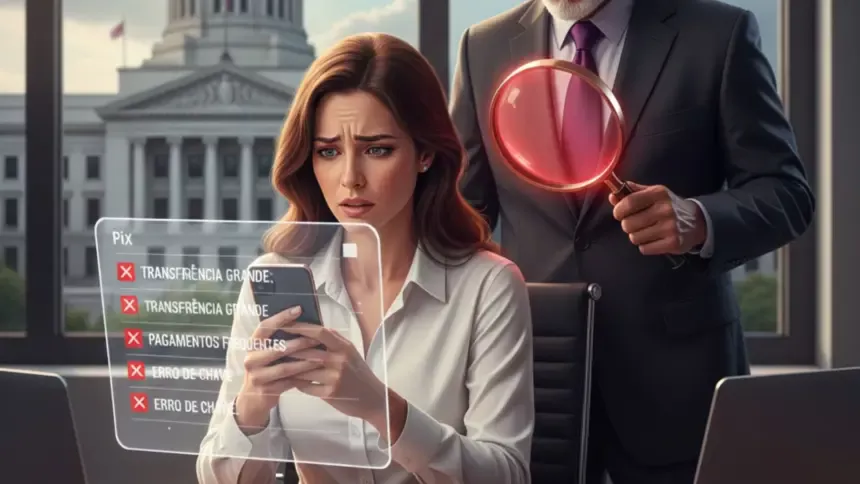 Erros comuns ao usaro Pix que podem te levar à Receita Federal