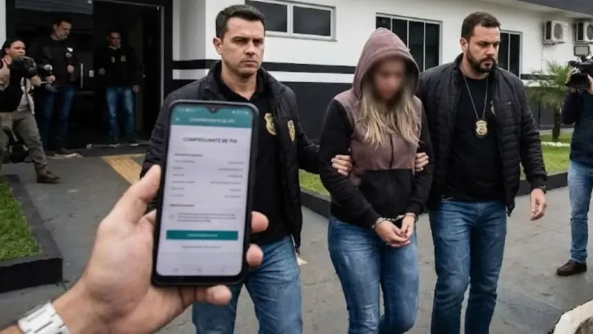 Polícia Civil prende mulher por aplicar golpe com comprovantes falsos de PIX em supermercado de Goianésia