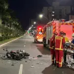 Queda de moto deixa vítima gravemente ferida na Avenida Pará