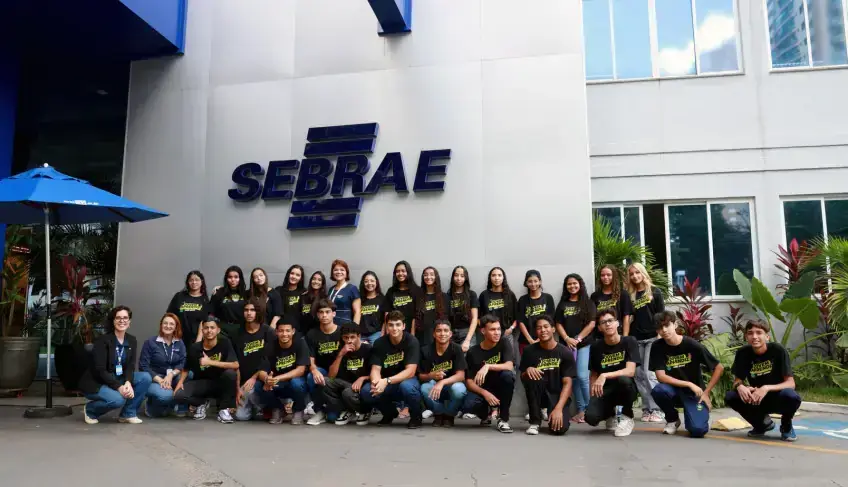 Jovens Aprendizes do Sest/Senat conhecem o Sebrae Goiás e vivenciam a Educação Empreendedora | ASN Goiás