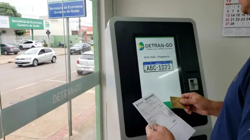 Calendário do IPVA 2026 em Goiás: veja as datas de pagamento por final de placa