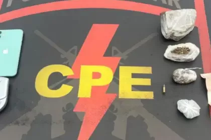 CPE Goianésia prende traficante no Bairro Covoá durante “Operação Pré-Carnaval”