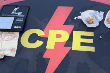 CPE Goianésia prende mais um traficante de drogas no Bairro Nova Aurora