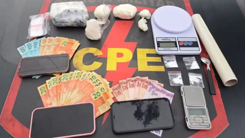 CPE Goianésia prende duas mulheres por tráfico de drogas