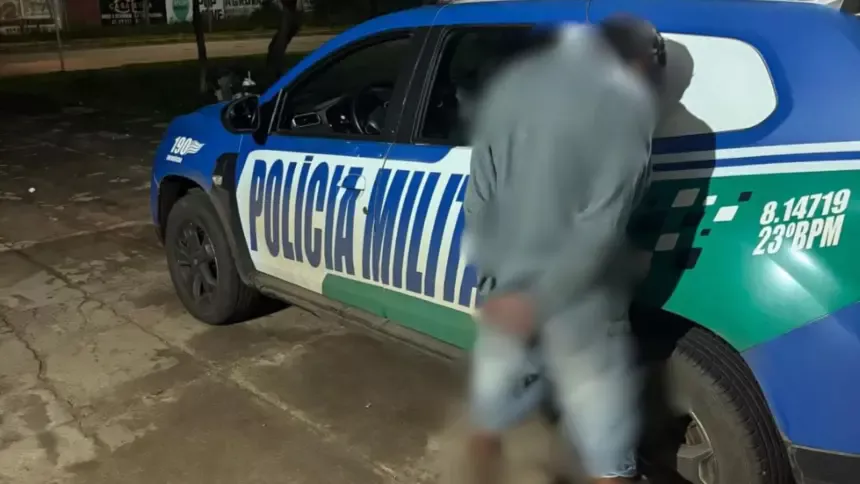 Foragido da Justiça é recapturado durante patrulhamento em Goianésia