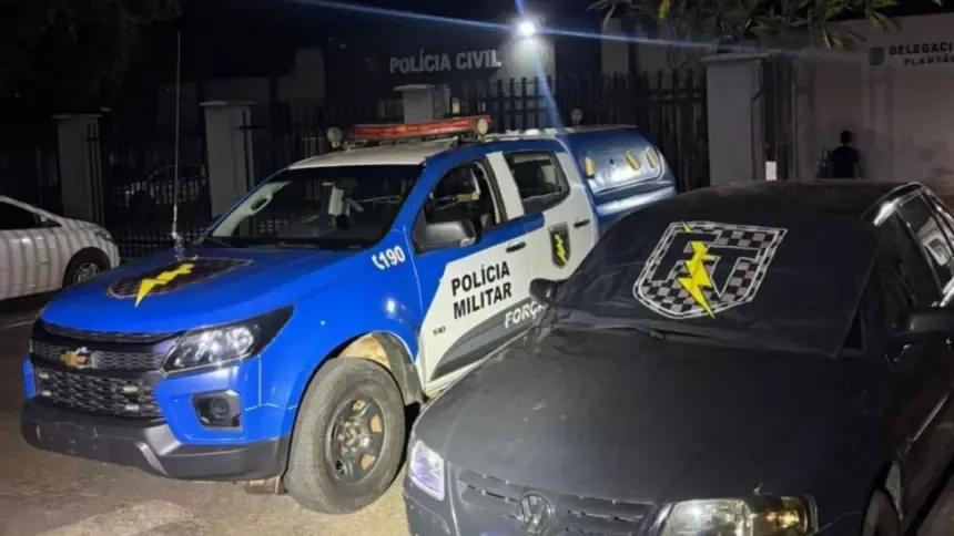 Força Tática recupera veículo com registro de furto/roubo em Goianésia Força Tática recupera veículo com registro de furto/roubo em Goianésia