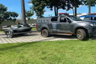 Goianésia terá policiamento com jet ski na lagoa durante o período de Carnaval