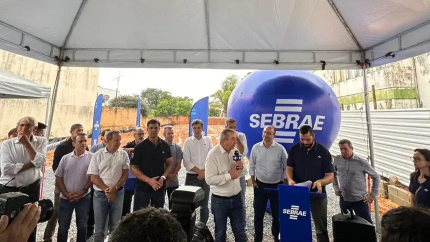 Goianésia recebe pedra fundamental da nova unidade do Sebrae Goiás