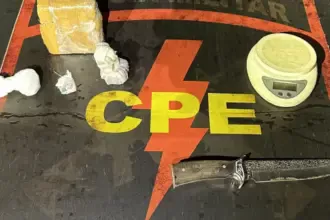 CPE prende suspeito por tráfico de drogas no sul de Goianésia