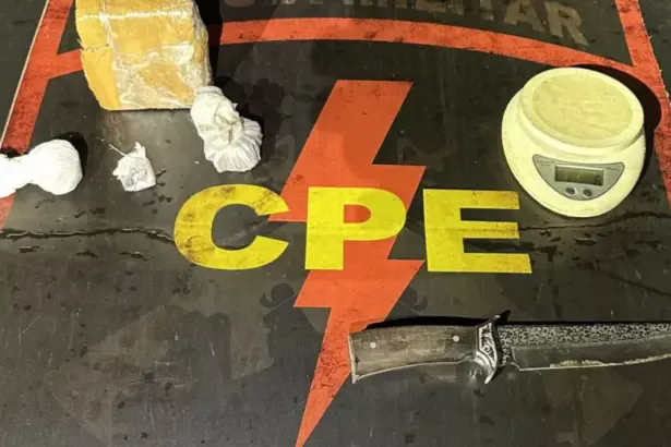 CPE prende suspeito por tráfico de drogas no sul de Goianésia