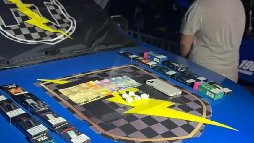 Força Tática de Goianésia prende suspeito por tráfico e contrabando