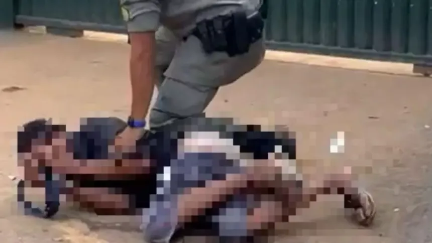 Homem é preso por importunação sexual ao ser pego se masturbando em frente a crianças