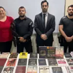 Por iniciativa do MPGO, unidade prisional de Goianésia recebe doação de livros para fortalecimento de projeto de remição da pena pela leitura