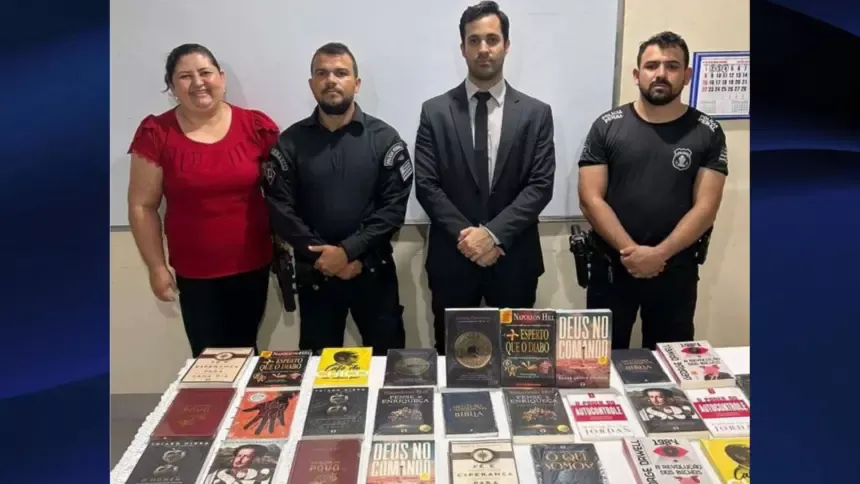 Por iniciativa do MPGO, unidade prisional de Goianésia recebe doação de livros para fortalecimento de projeto de remição da pena pela leitura