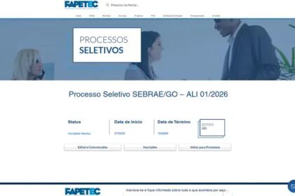 Sebrae Goiás abre processo seletivo para bolsistas do Programa ALI – Agente Local de Inovação | ASN Goiás