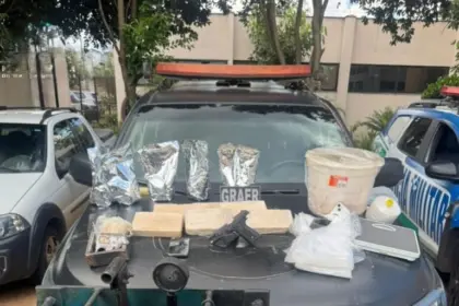 PM desarticula laboratório de refino de drogas em Aparecida de Goiânia
