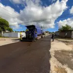 Goiás em Movimento leva asfalto novo às ruas de Posse