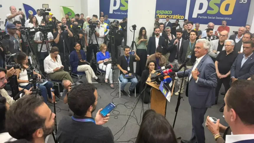 Caiado é anunciado pré-candidato à Presidência da República pelo PSD Caiado é anunciado pré-candidato à Presidência da República pelo PSD