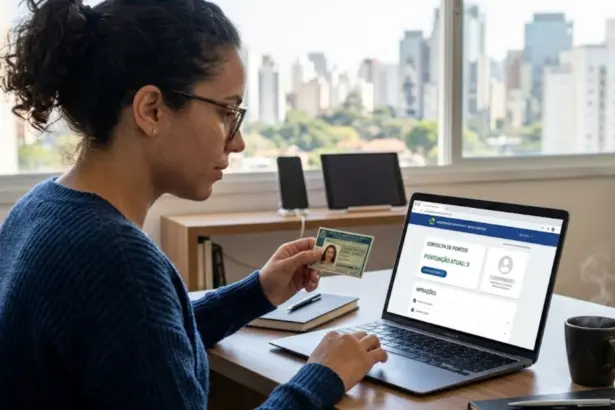 Como consultar pontos na CNH em 2026: veja passo a passo online