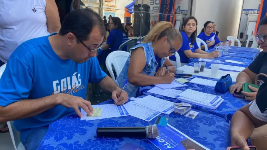 Goiás Solidário realiza mais de mil atendimentos gratuitos em Goianésia Goiás Solidário realiza mais de mil atendimentos gratuitos em Goianésia