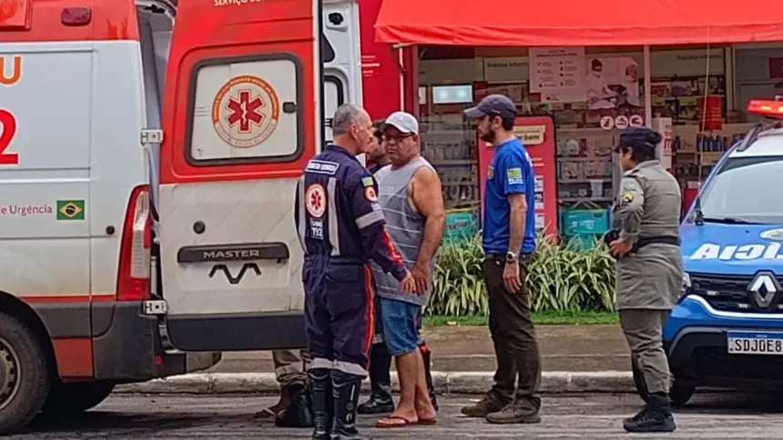 Perito Criminal e Auxiliar de Autópsia ajudam a evitar tragédia no Setor Sul, em Goianésia Perito Criminal e Auxiliar de Autópsia ajudam a evitar tragédia no Setor Sul, em Goianésia