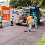 Recapeamento de 1 milhão de metros quadrados em Goianésia é antecipado com estiagem